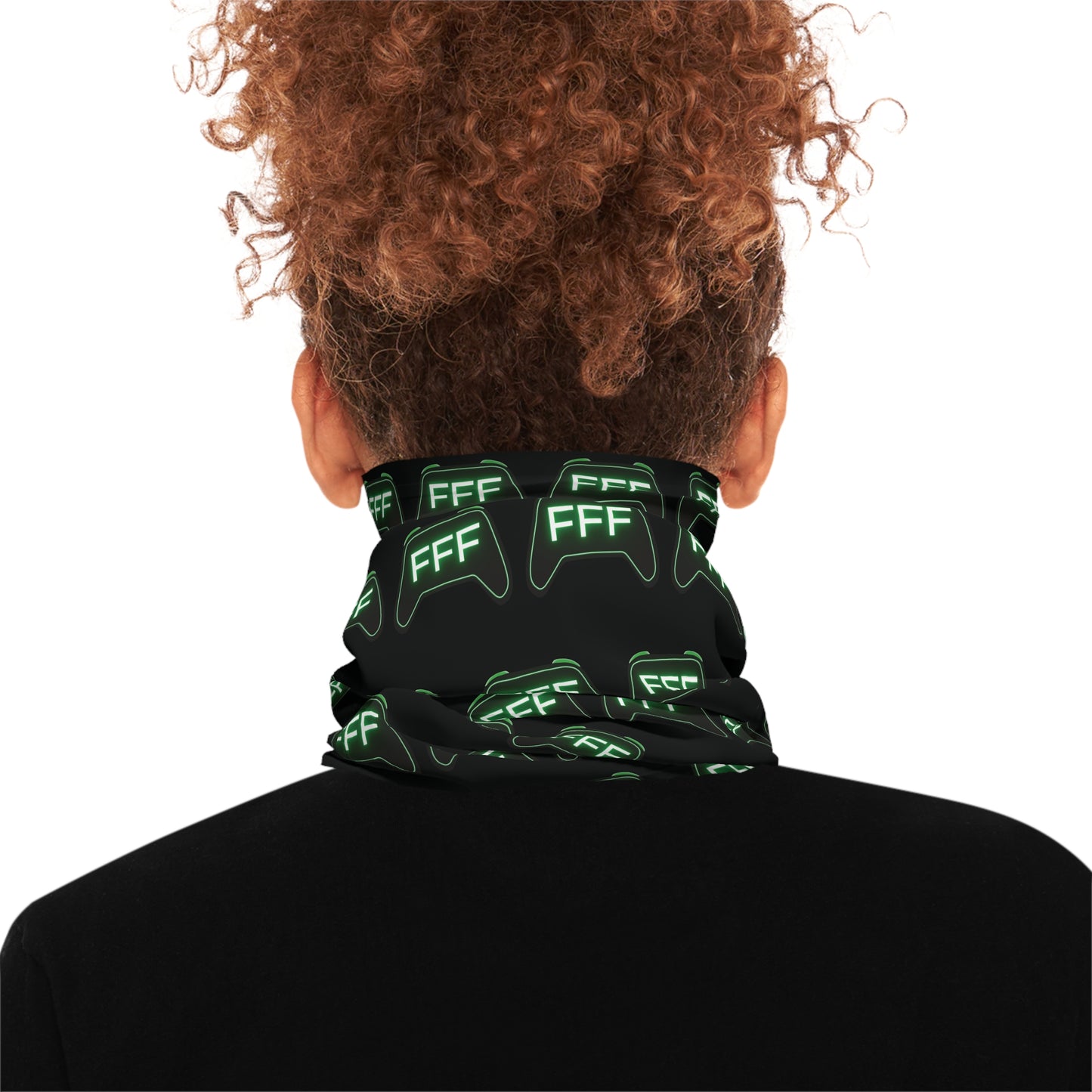 Gamer Controller Branded Neck Gaiter — Lightweight Cover