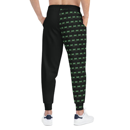 FanFusion Fantasy Athletic Joggers — Neon Green All-Over Print